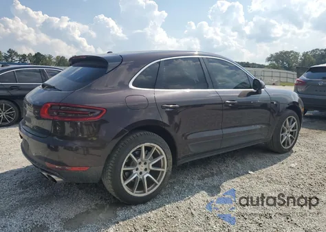 2015 Porsche Macan S из США, поврежденный, VIN WP1AB2A52FLB66255